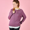 

Bodil - Top-down Sweater
2