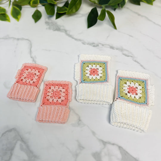 Dahlia - Fingerless Gloves