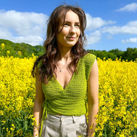 

Celia - Wrap top
1