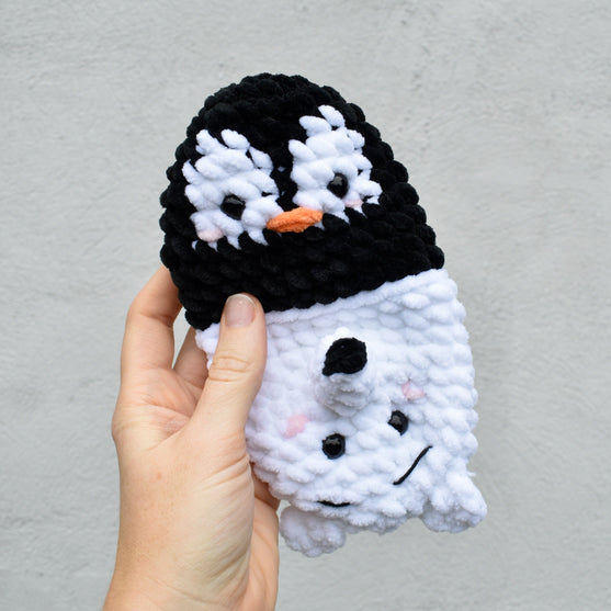 

Penguin and Polar Bear - Reversible Toy
1