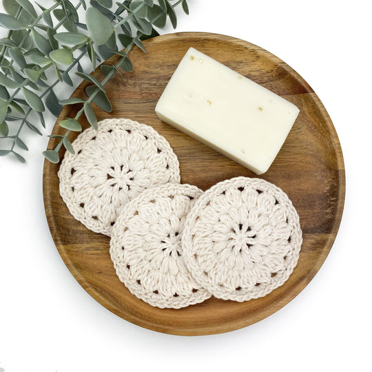 Floral - Face Scrubby