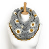 

Daisy - Infinity Scarf
1