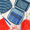 

Cosmo Crochet Hook Set - 9 Sizes - Indigo - Hobbii
8