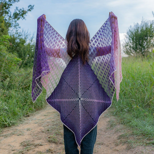 Abstract Allure - Shawl