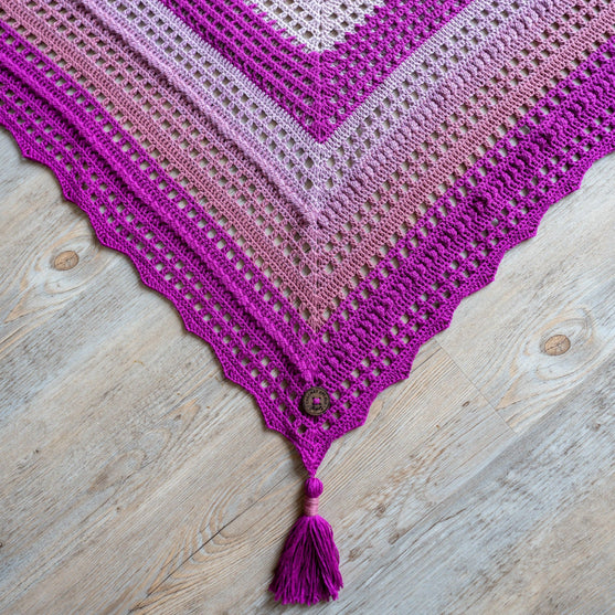 

Romantic Bloom - Shawl
7