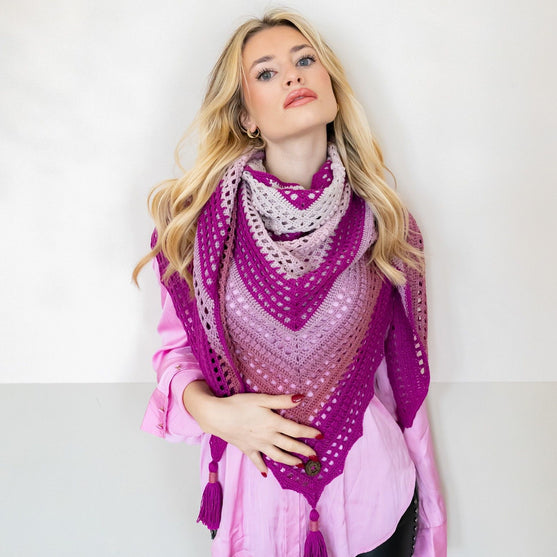 

Romantic Bloom - Shawl
1