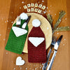 

Christmas Gnome - Cutlery Bag
1