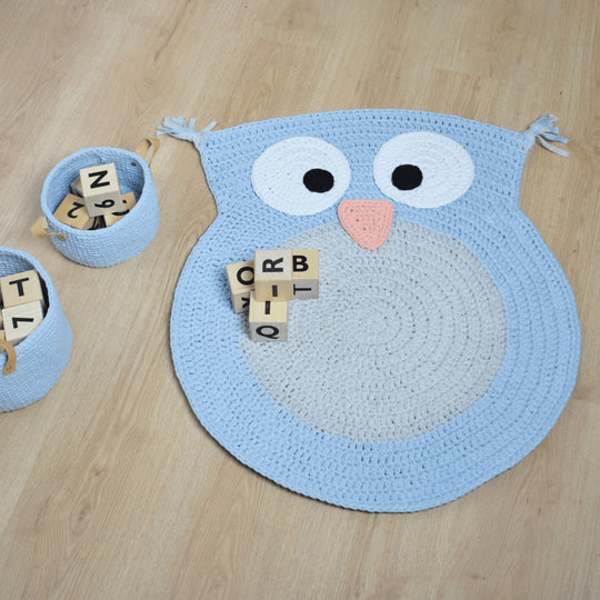 Ribbon Owl Rug