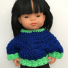 

Miniland Doll Sweater - Crochet
1