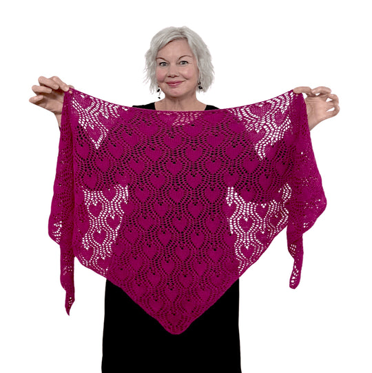 Dreamy Valentine - Shawl