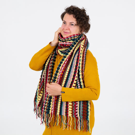 

Serene Stripes - Scarf
2