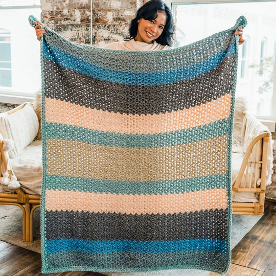 Sherbet Afghan - Blanket