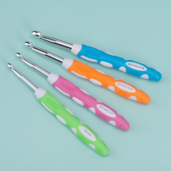

Duo Touch Crochet Hook set - 4 sizes - Hobbii
2