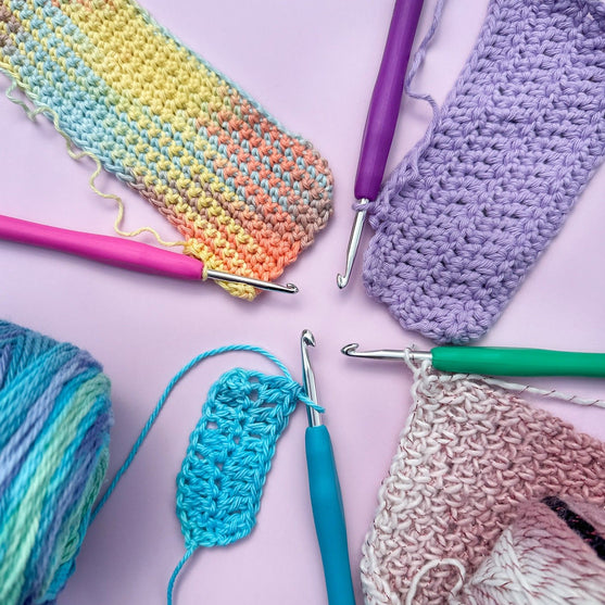 

Easy Touch Crochet Hook Set - 11 sizes - Hobbii
12