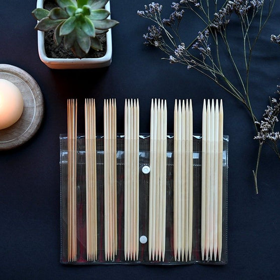 

Bamboo DPN Set - KnitPro
4