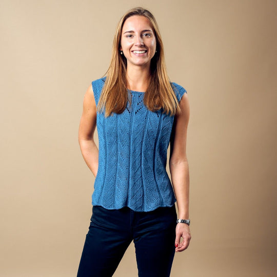 Eva - Summer top in Tencel Bamboo Fine