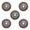 

Pearl Buttons - 15 mm - 5 pcs - Go Handmade
1