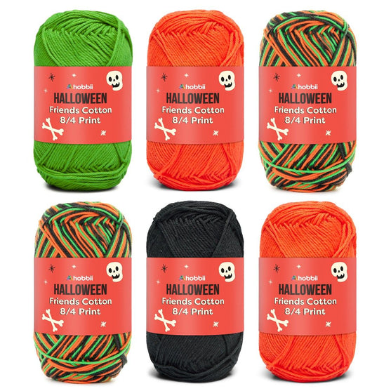

Friends Cotton 8/4 Print Halloween Color Pack (Limited Edition) - Friends
1