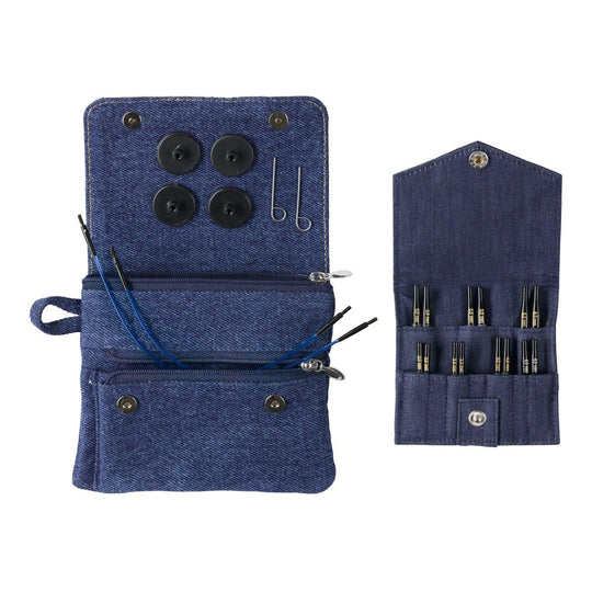 DENIM Extra Short Interchangeable Circular Needle Set - KnitPro