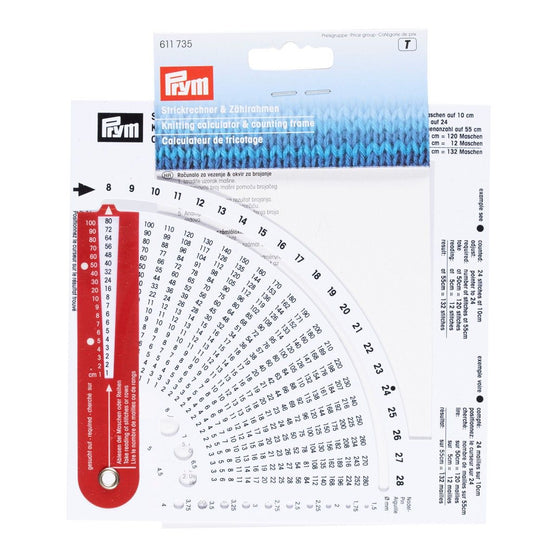 

Knitting Calculator - Prym
2