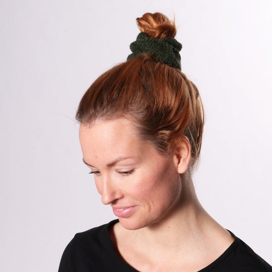 Knitted Scrunchie
