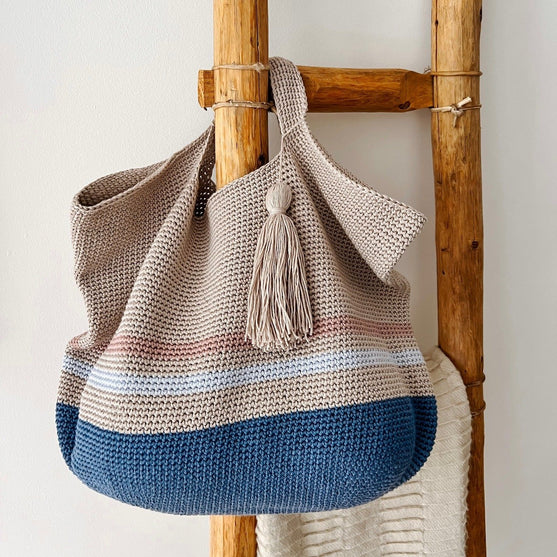 

Lola - Subtle Striped Tote
1