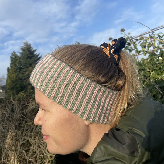 Easy Coloured Rib Headband