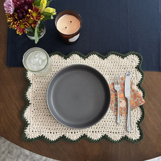 Scallops - Rectangular Placemat