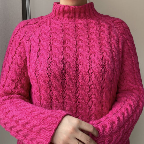 

Easy Cable Sweater
1