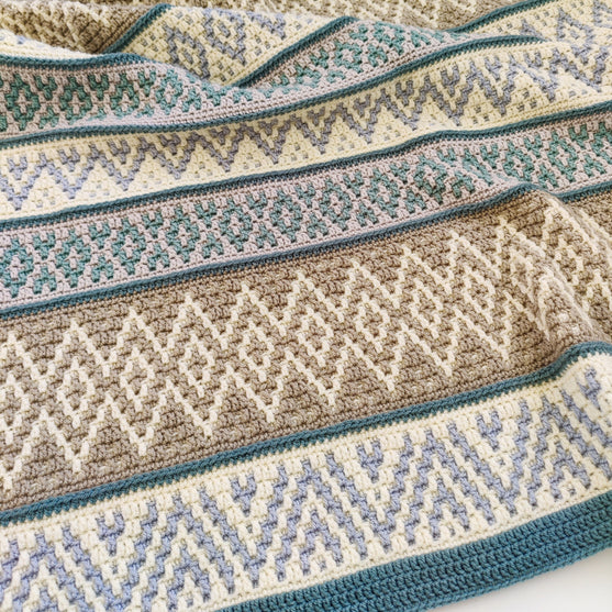 

Sea Crystals - Blanket
4