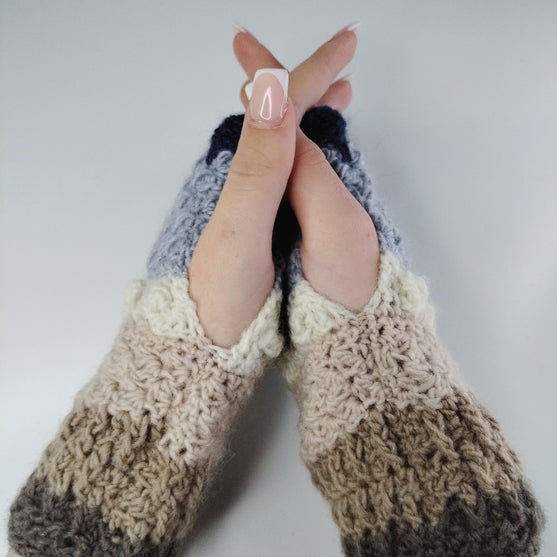 

Nature’s Beauty - Wrist Warmers
3