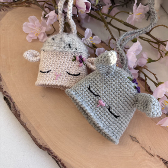 

Bunny Lucky & Sheep Amelie - Key Covers
4