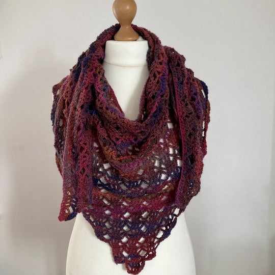 Ruby - Shawl