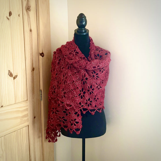 

Summer Garden Wrap - Shawl
4