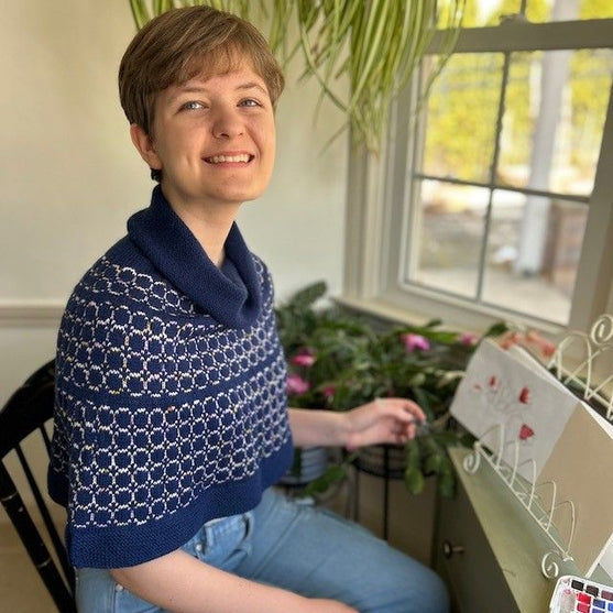 

Watercolor - Capelet
7