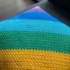 

Woven Rainbow Pillow
5