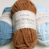 

Teddy Basket Big with PU leather base
5