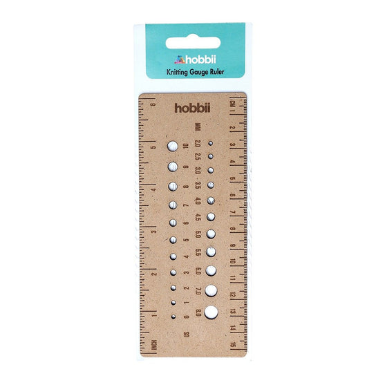 

Knitting Gauge Ruler - Hobbii
2