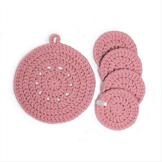 

Loopy - Coaster and Trivet
2