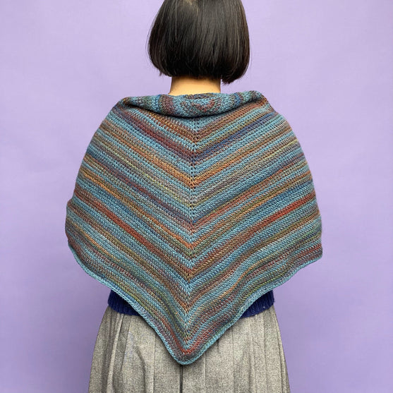 

Jasmin - Tunisian Crochet Shawl
1