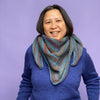 

Jasmin - Tunisian Crochet Shawl
5