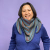 

Jasmin - Tunisian Crochet Shawl
5