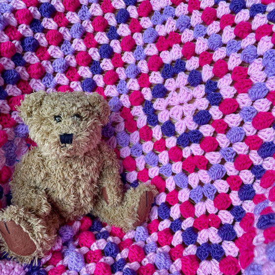 

Bella’s Bobble Granny Square - Blanket
1