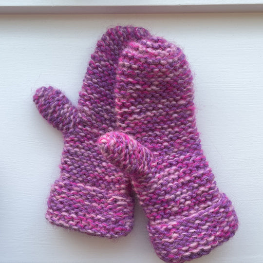 Ultra Easy Garter Stitch Mittens