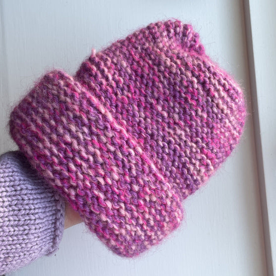 

Ultra Easy Garter Stitch Beanie
2