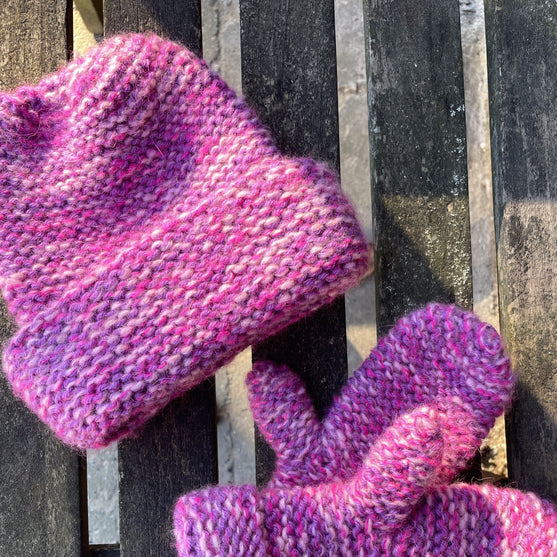 

Ultra Easy Garter Stitch Beanie
3