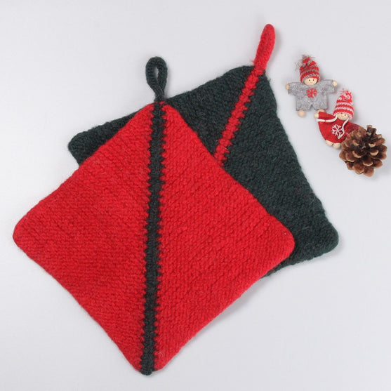 

Felted Christmas Potholders
1