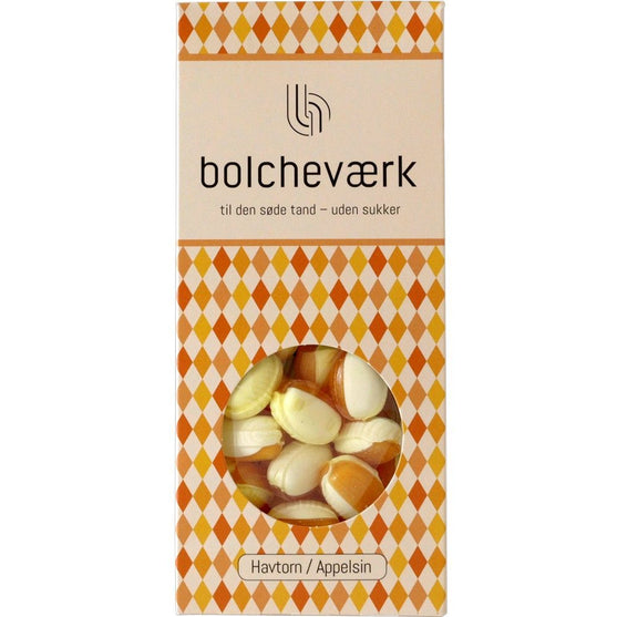 

Sea buckthorn & Orange – Sugar-free hard candies - Bolcheværk
1