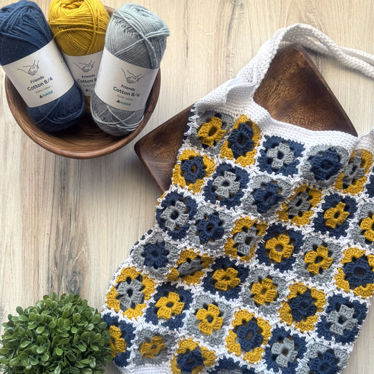 Vintage Vibes - Market Tote