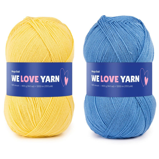 

Mega Ball 400 g (14.1 oz) - We Love Yarn
1